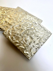 Luxury Metal Gold Coaster Set of 4