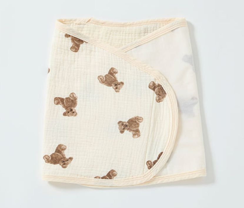 Baby Sleeping Bag Vest Cotton Gauze 4 Layers Bellyband Anti-startle Gro-bag