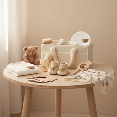 LUXURY BABY GIFT BAG - Cream - Set of 10