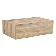 Modern MDF Coffee Table with Light Wood Texture Pattern - Stylish and Durable Design - 39.3x23.6x11.8 inches