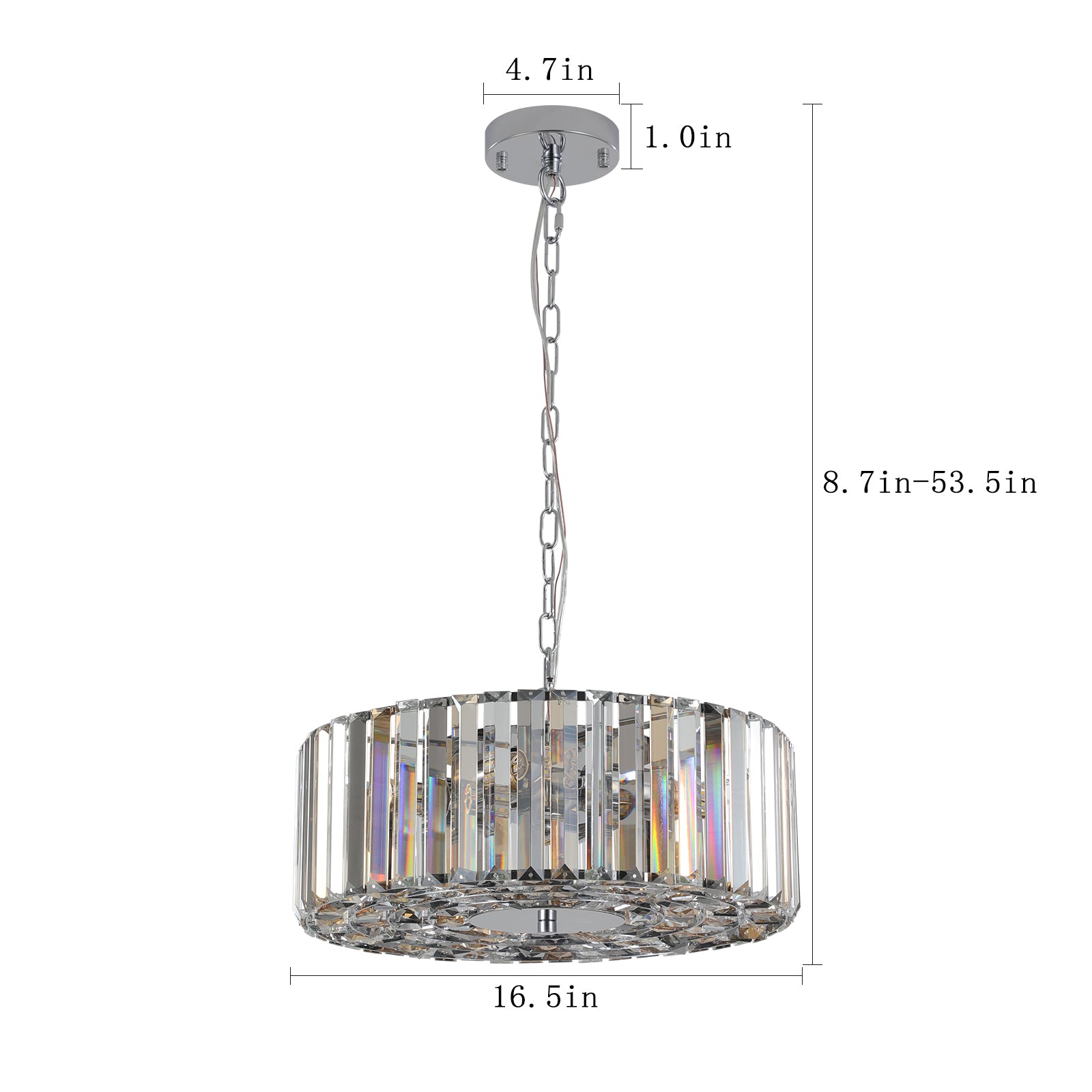 Modern Crystal Chandelier Shining Crystal I