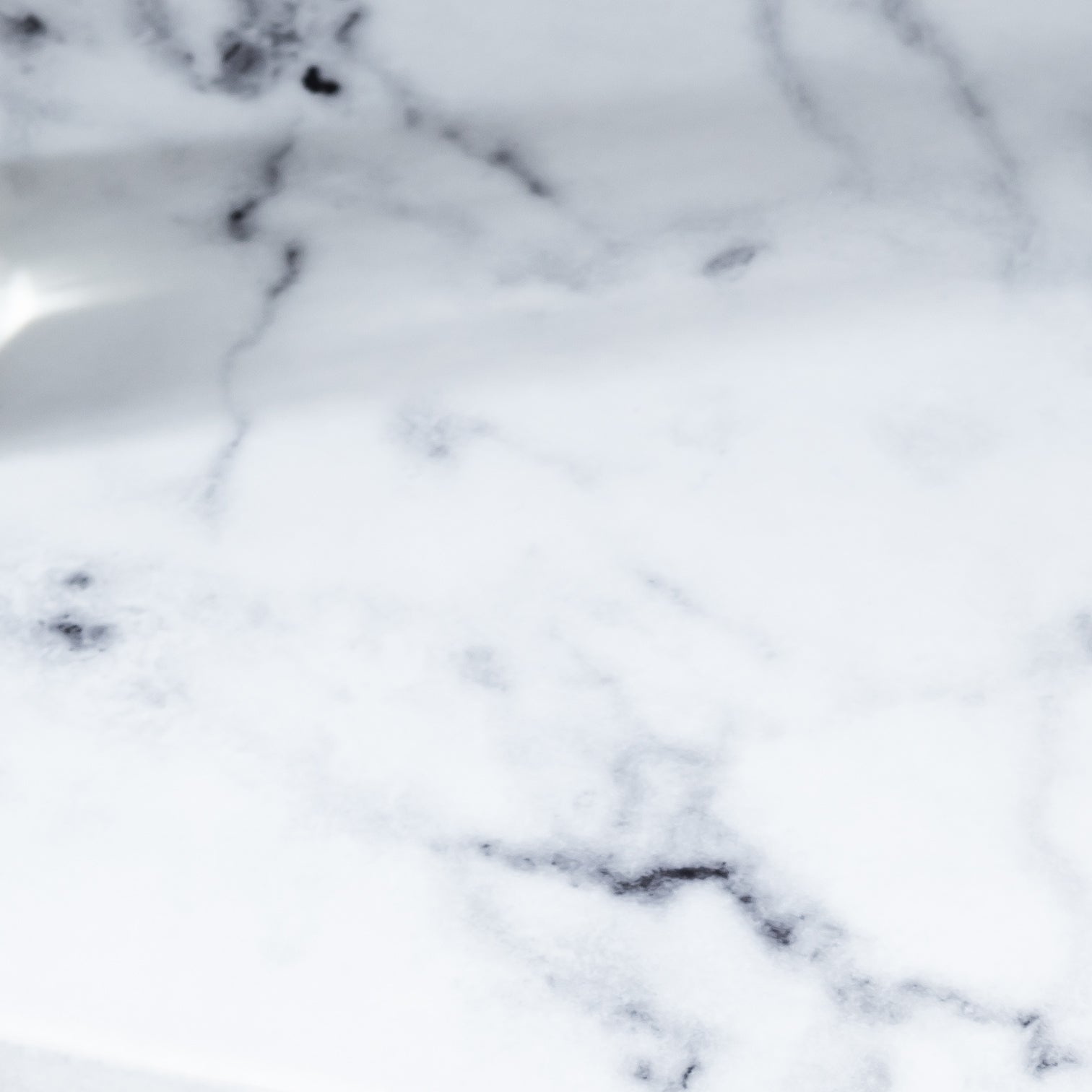Home Office Desk Faux Marble White & Distressed Grey