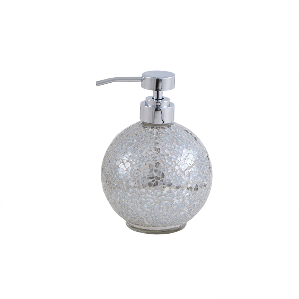 4 Piece Bath Accessory Set Silver