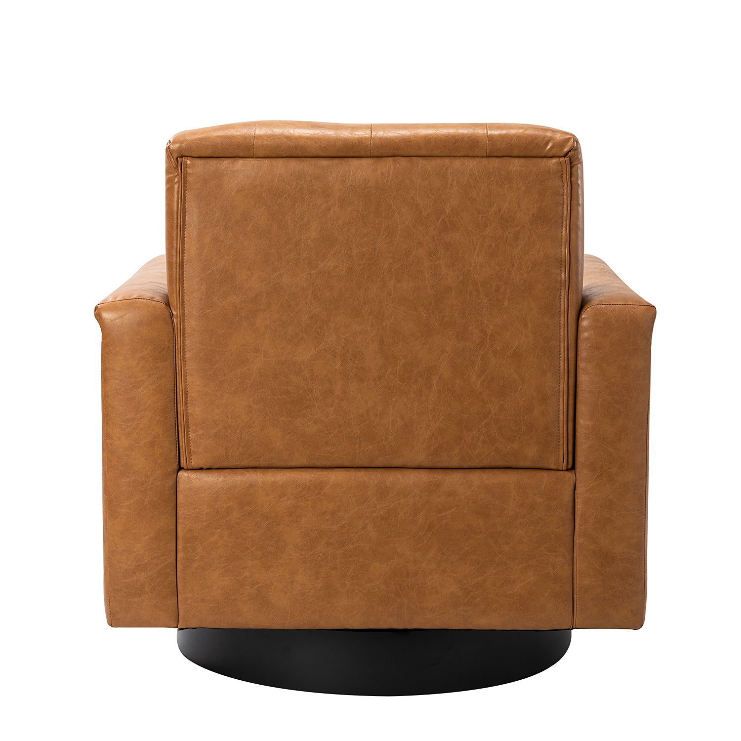 Swivel Armchair - Camel