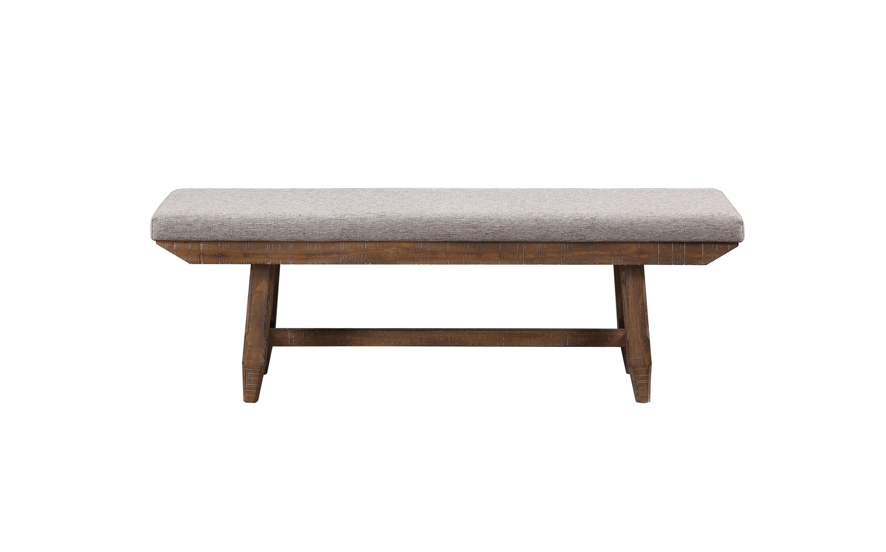 Riverdale Bench - Dark Brown