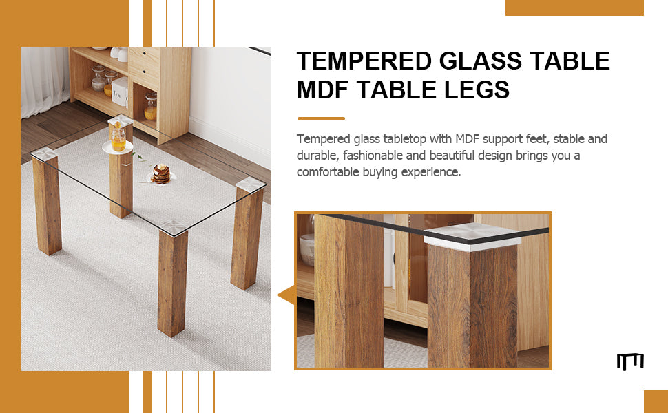 Modern Minimalist Dining Table