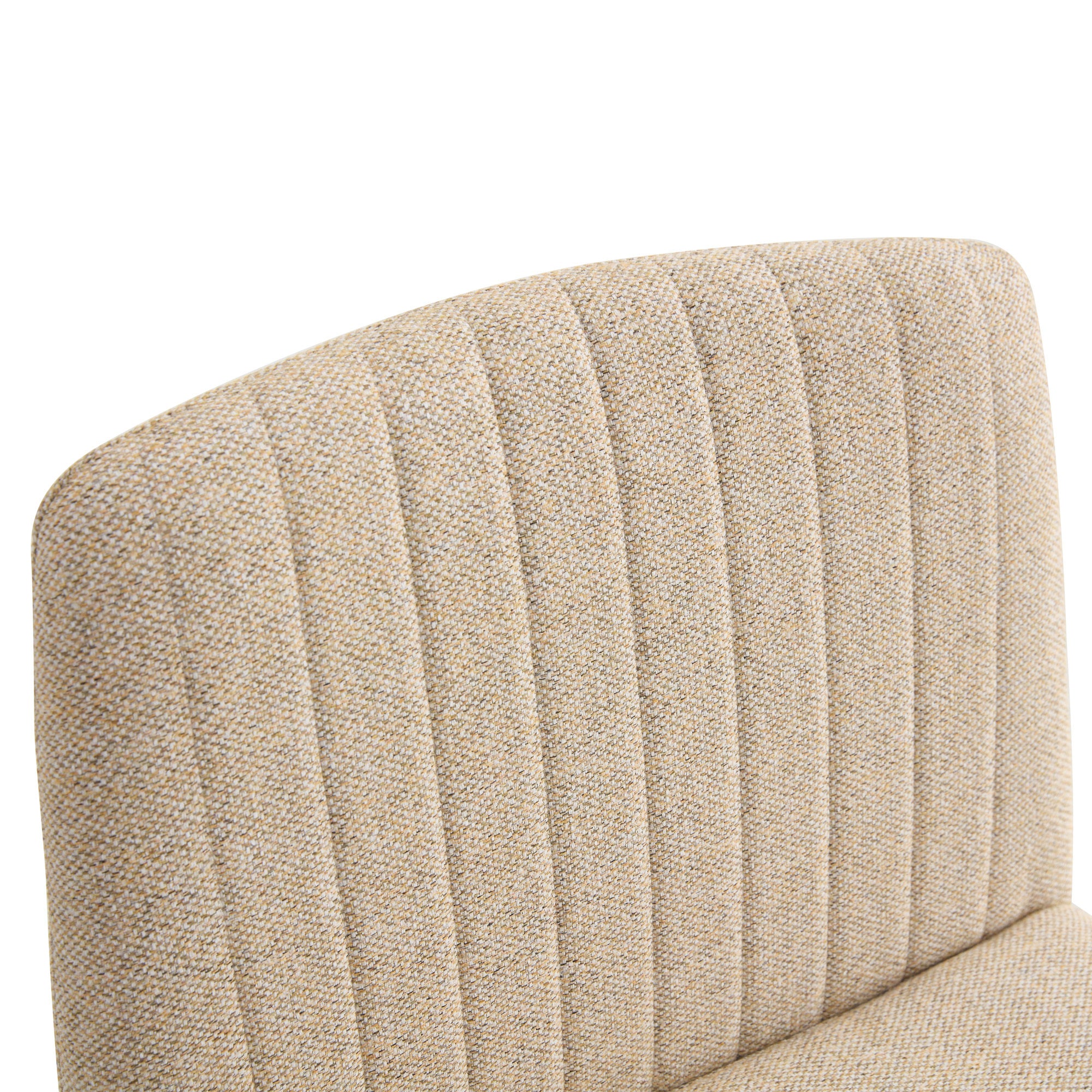 Chair Office Chair Adjustable 360 ° Swivel Cushion Chair - Linen Beige