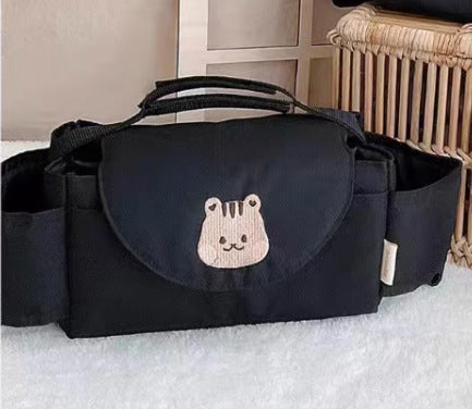 Little Bear Storage Children's Car Storage Basket Hanging Bag