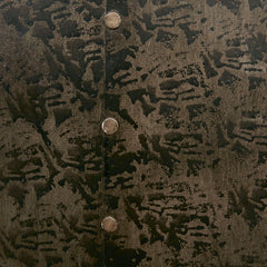 Metal Accent Drum Table - Brown