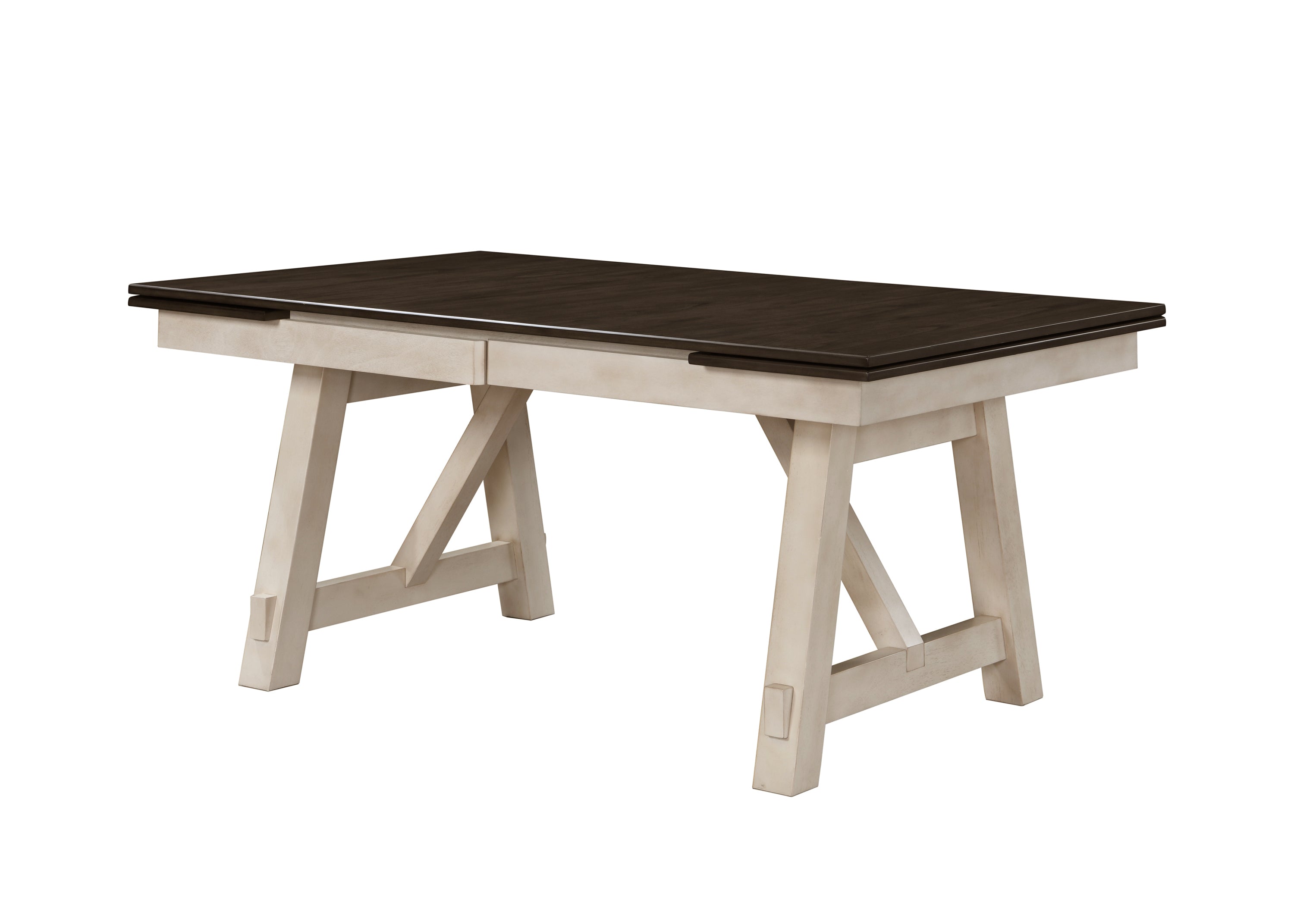 Cottage Style Extendable Dining Table Set (6 pieces)