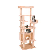 Cat Climbing Frame - Cream White