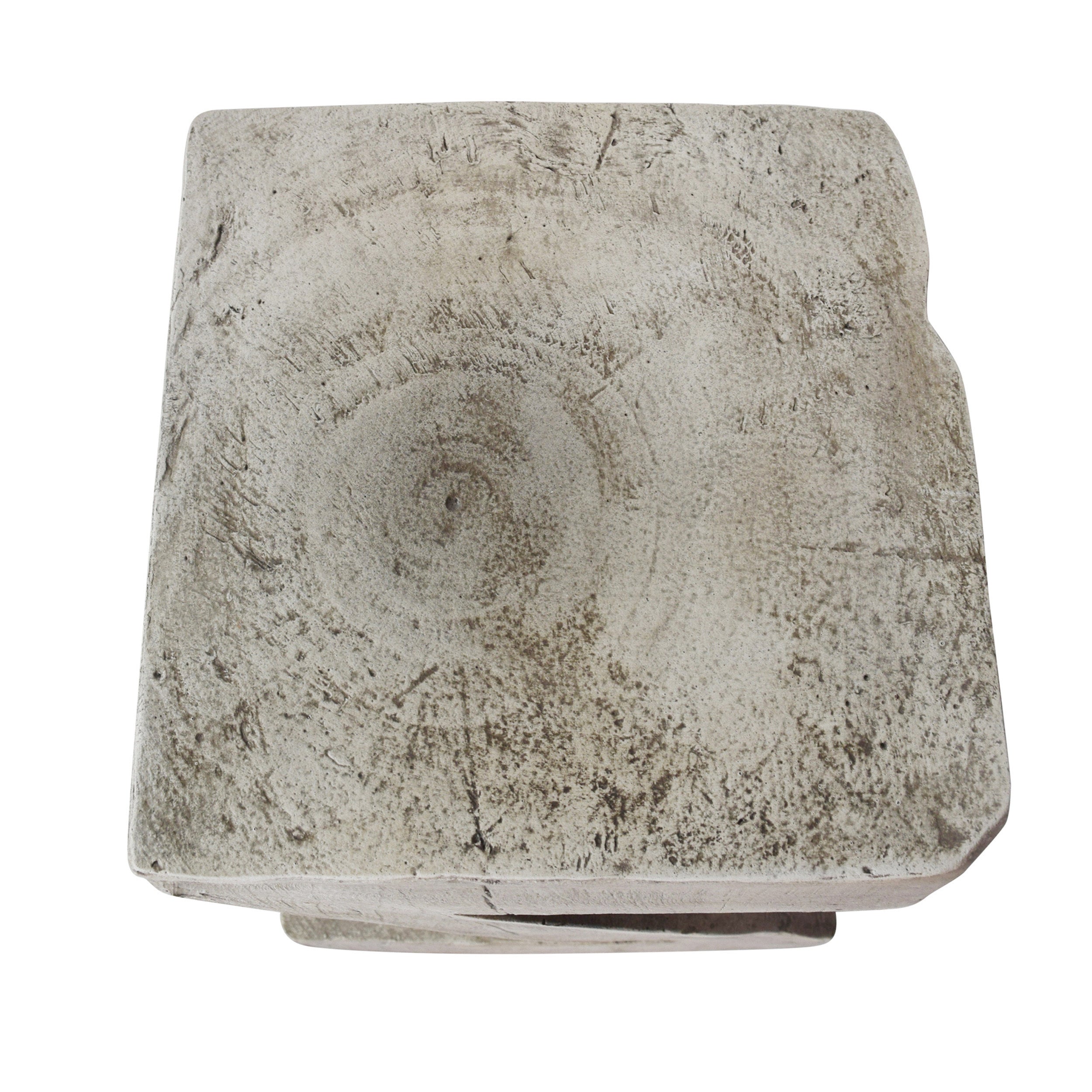Contemporary Z Side Table - Light Grey