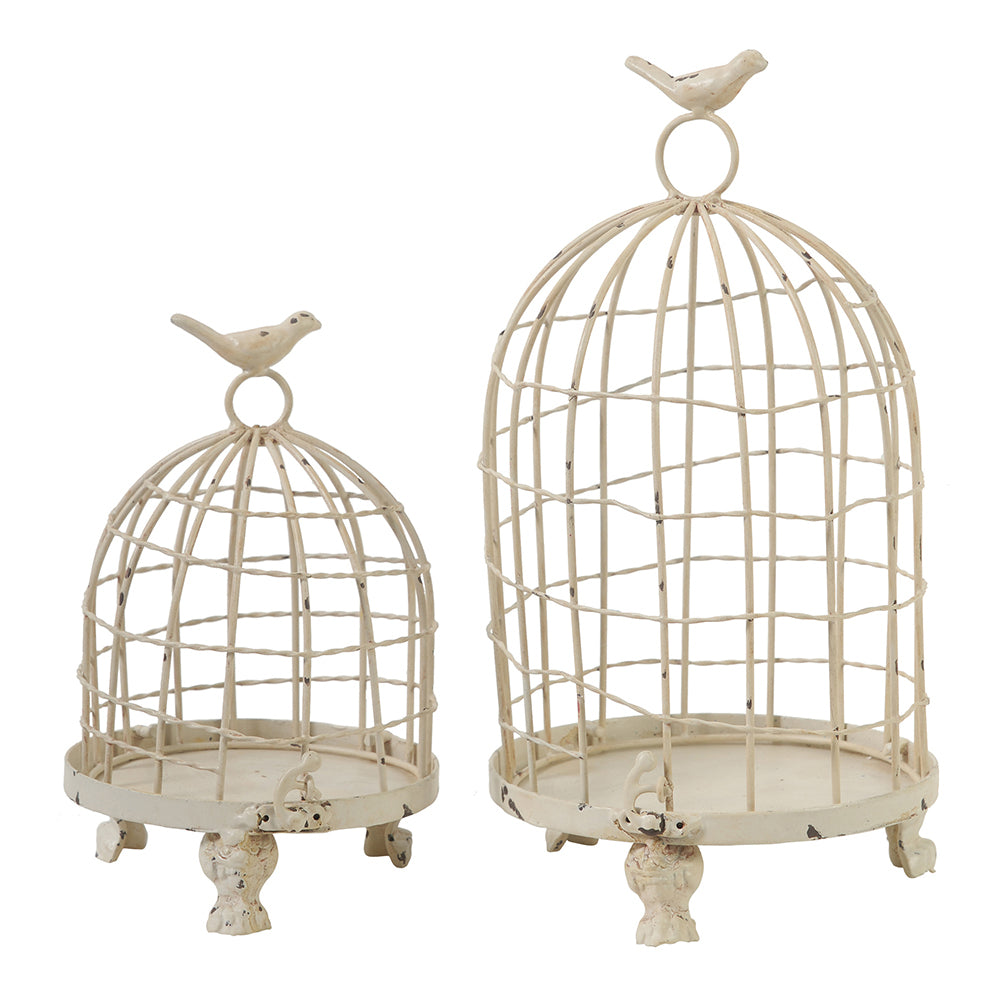 Decorative Birdcages With Bird Finial