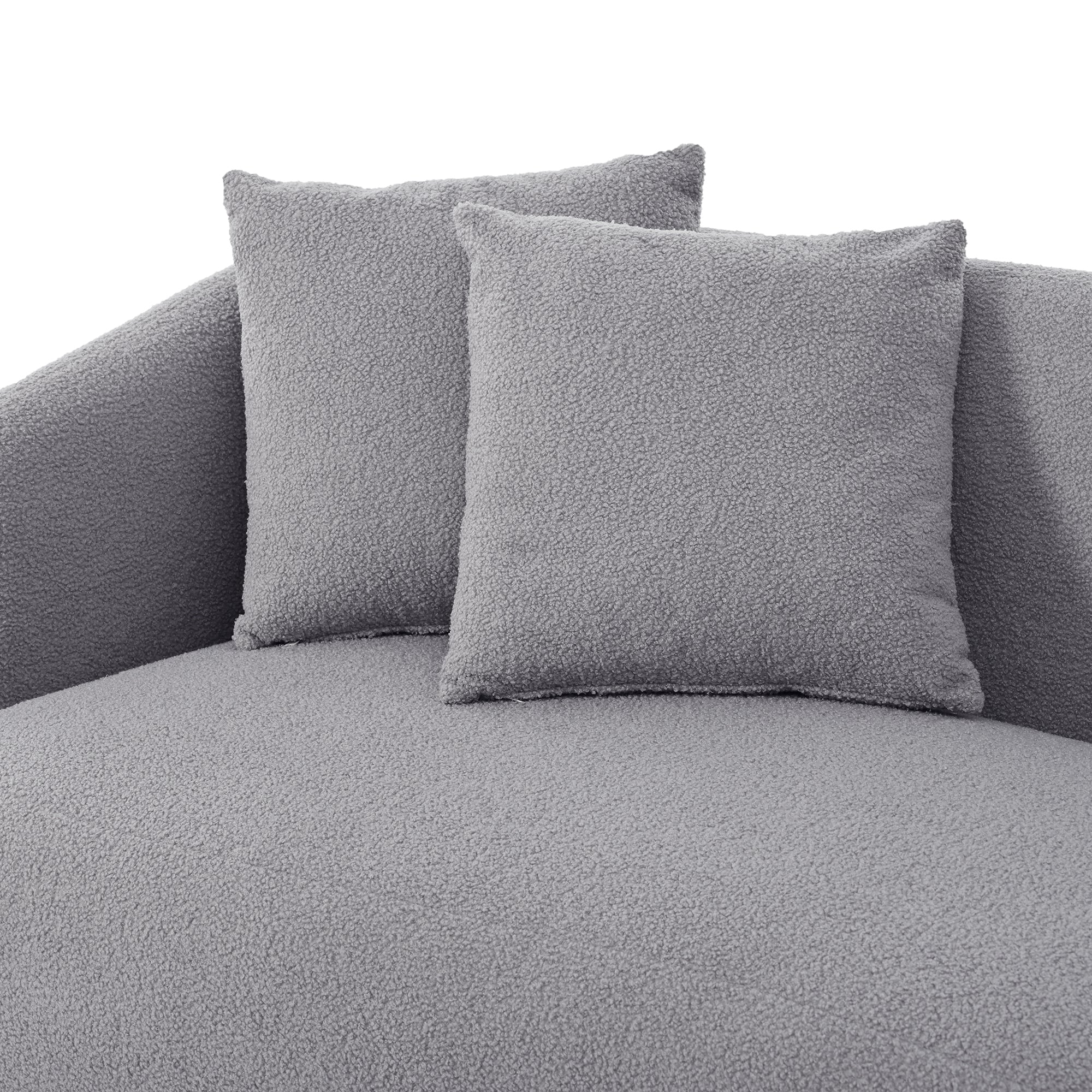 Modern Sofa Set - Grey