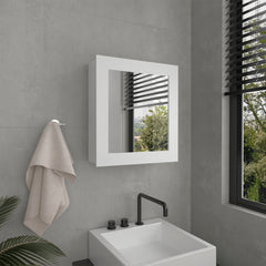 Luma Medicine Cabinet with Mirror Door 20.5' High Cabinet Organizer with Two interior Shelves  for Bathroom, Kitchen, Mudroom