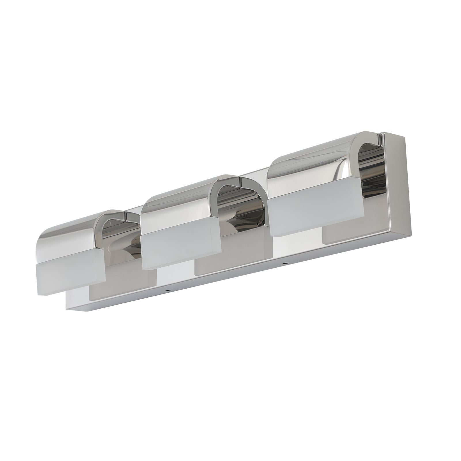 Bathroom Vanity Lighting 3-Light LED Vanity Lights Over Mirror Bath Wall Lighting - Chrome