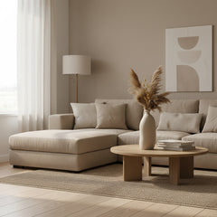 Contemporary Tan Matte 14"