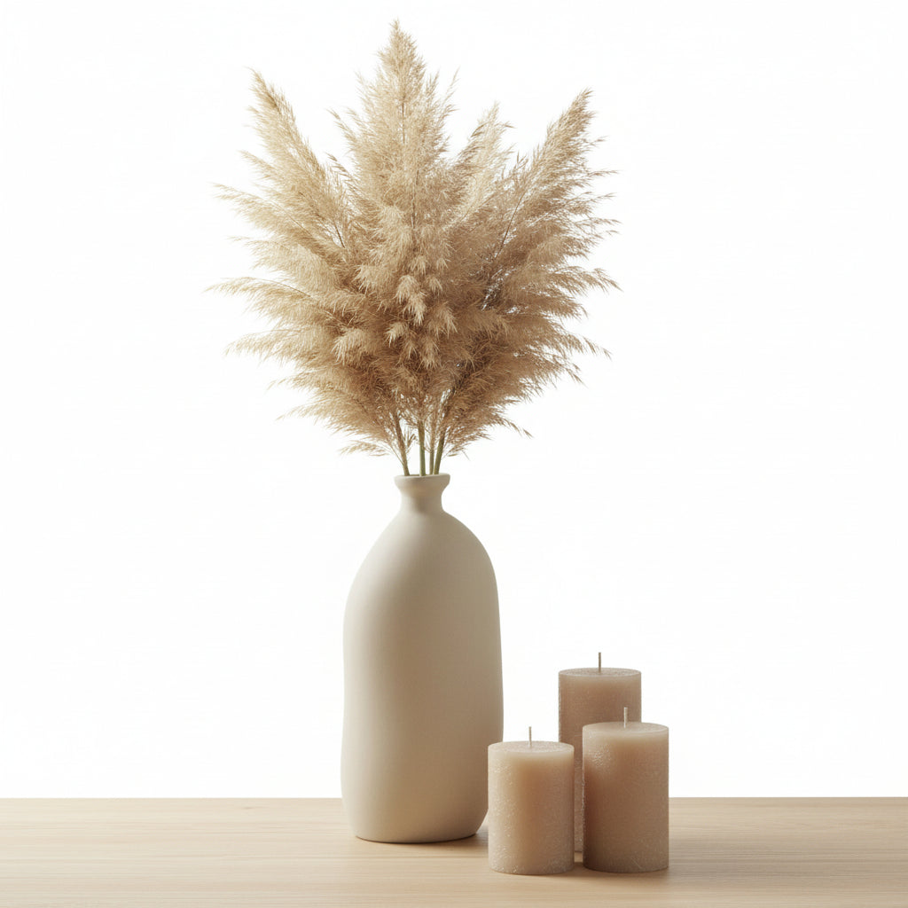 Contemporary Tan Matte 14"