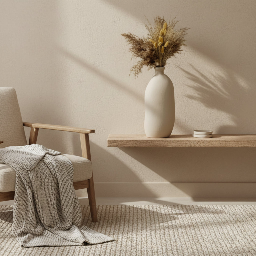 Contemporary Tan Matte 14"