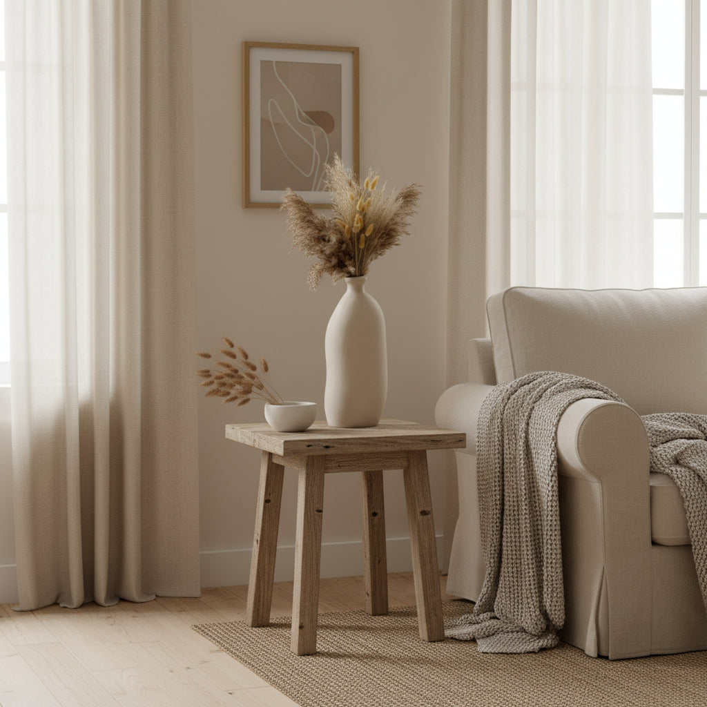 Contemporary Tan Matte 14"