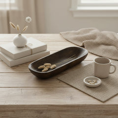 Rustic Wood Decorative Tray