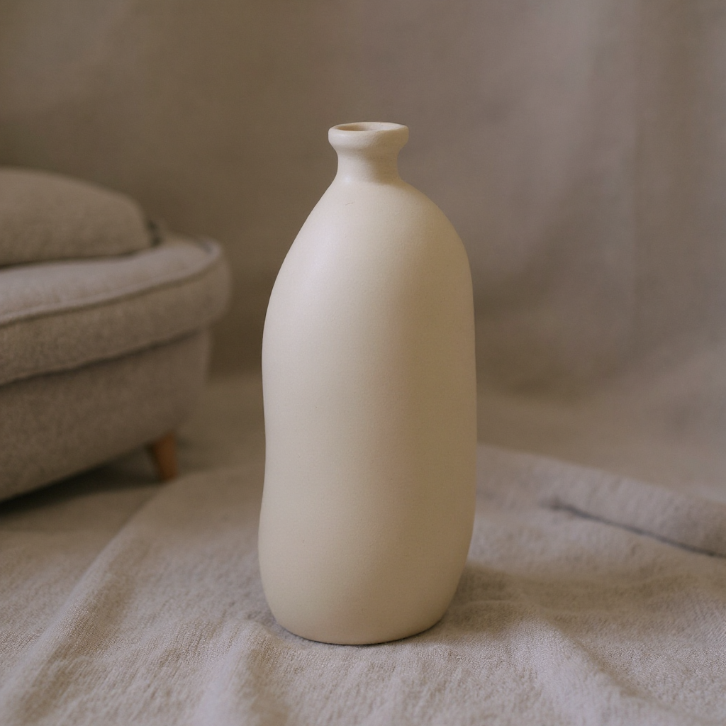 Contemporary Tan Matte 14"