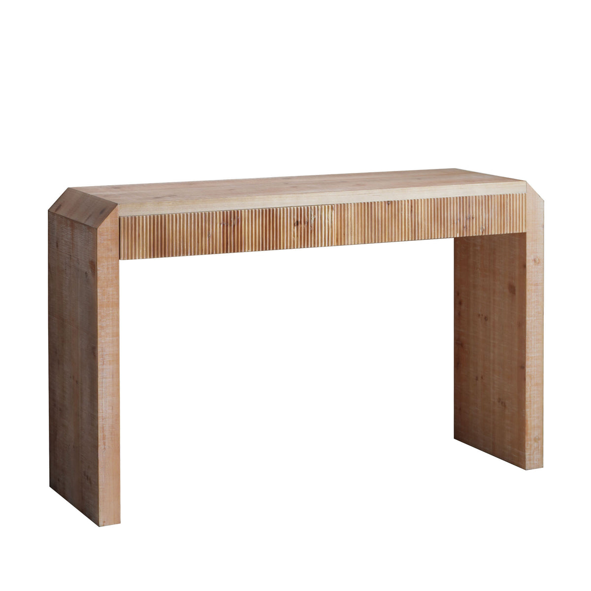 Rustic Modern Console Table with Drawer Storage – 51.8 W x 15 D x 31.5 H