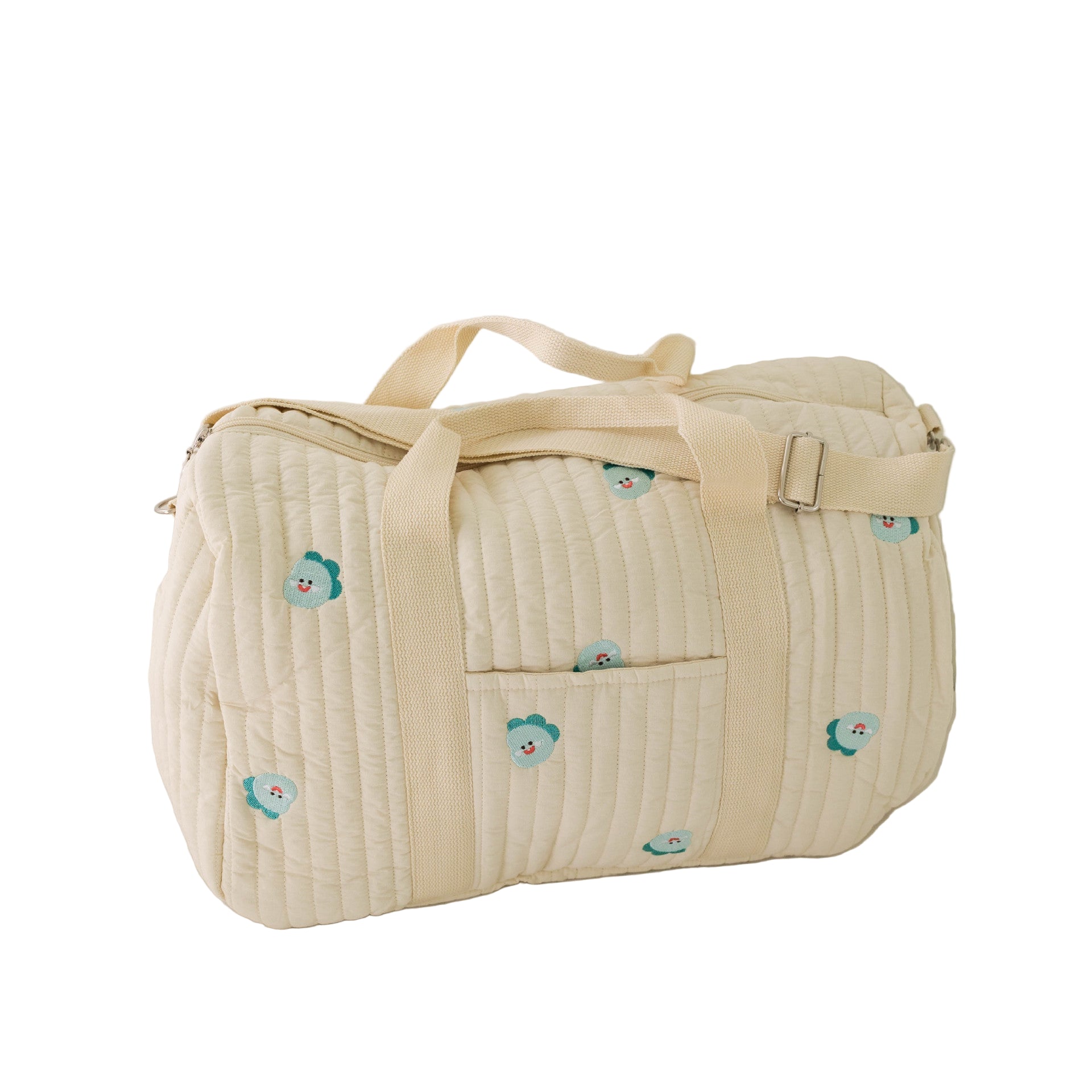 Short-distance Travel Large Capacity Lightweight Storage Boston Embroidered Mummy Shoulder Messenger Bag