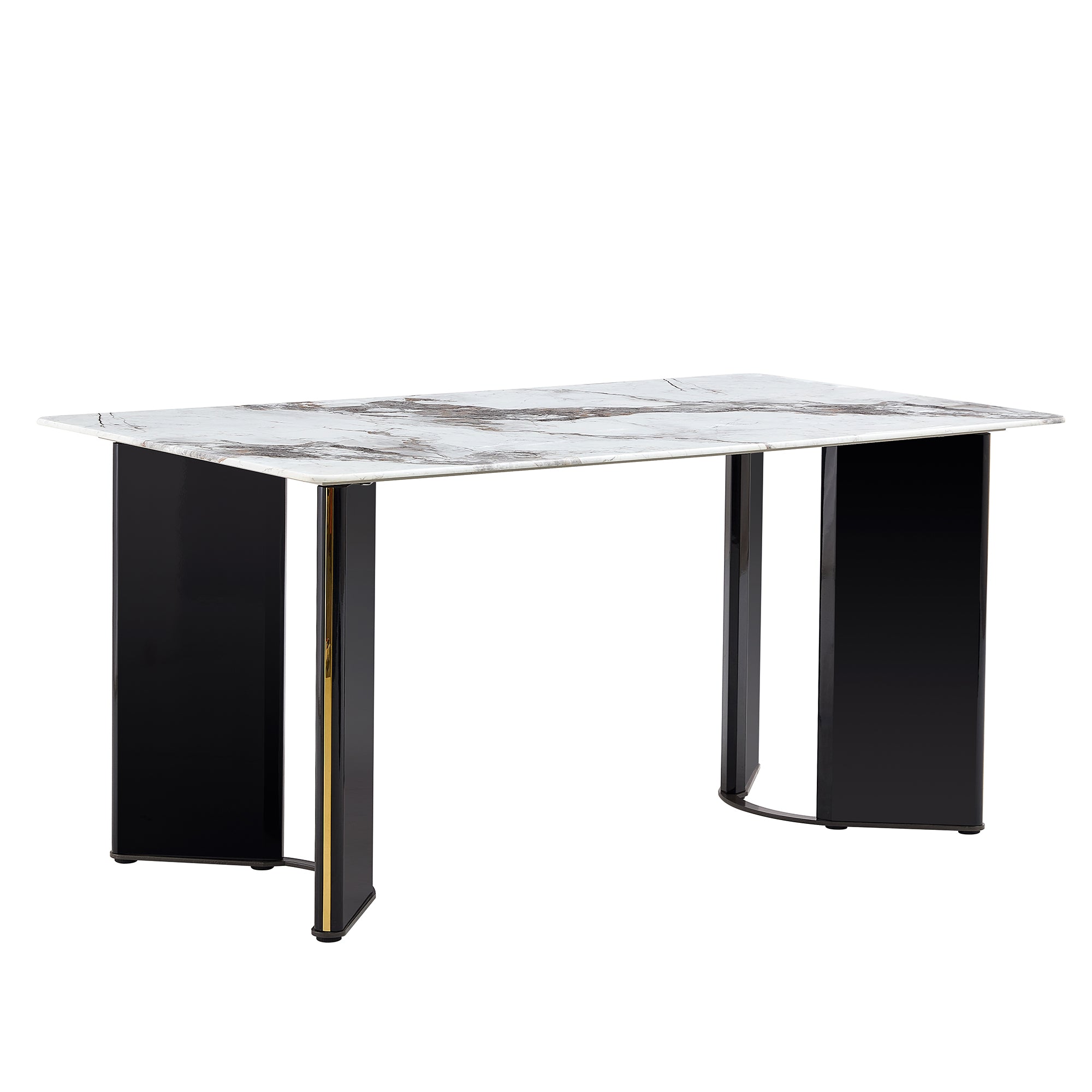 Modern Minimalist Dining Table - White