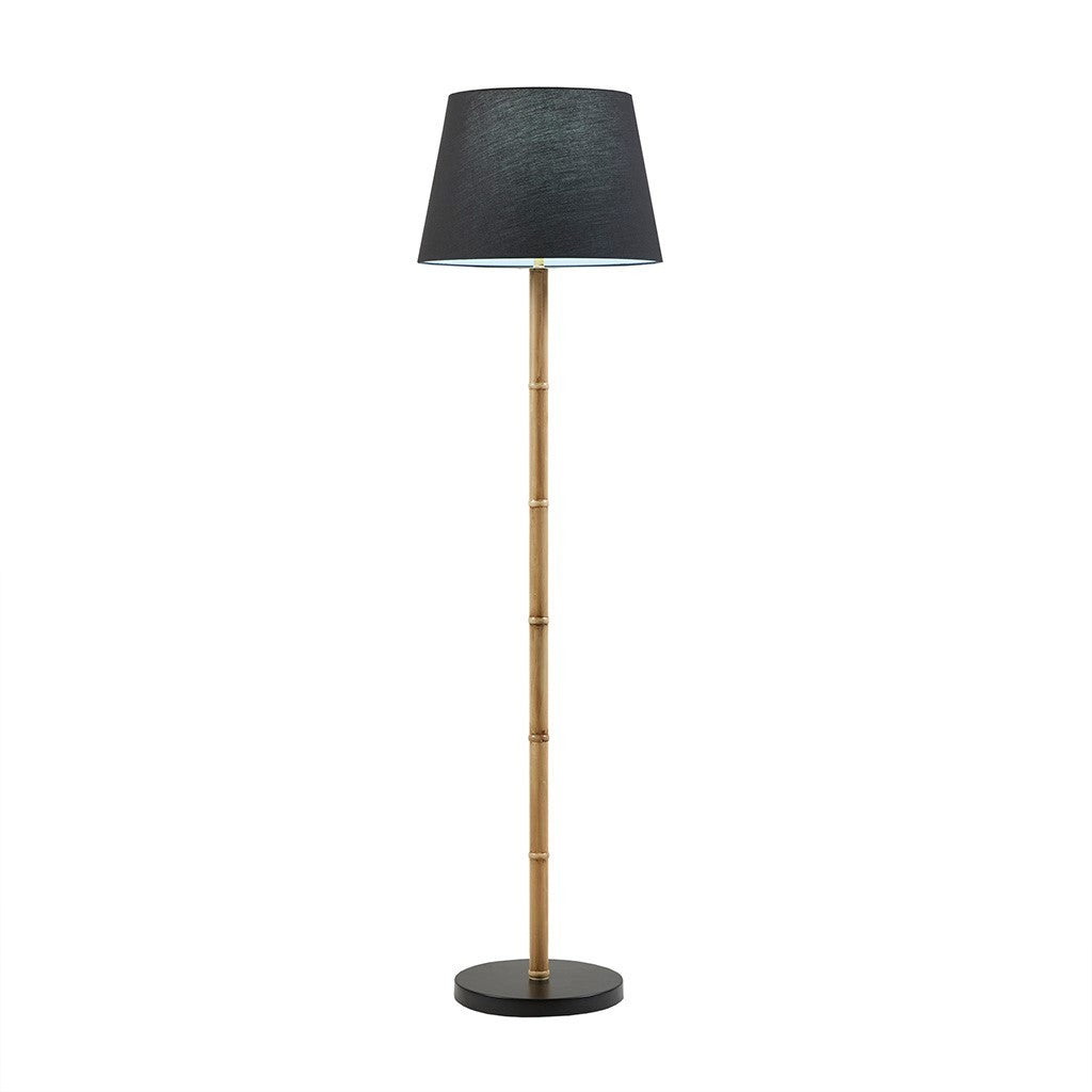 Nassau Metal Bamboo Floor Lamp 59.5"H