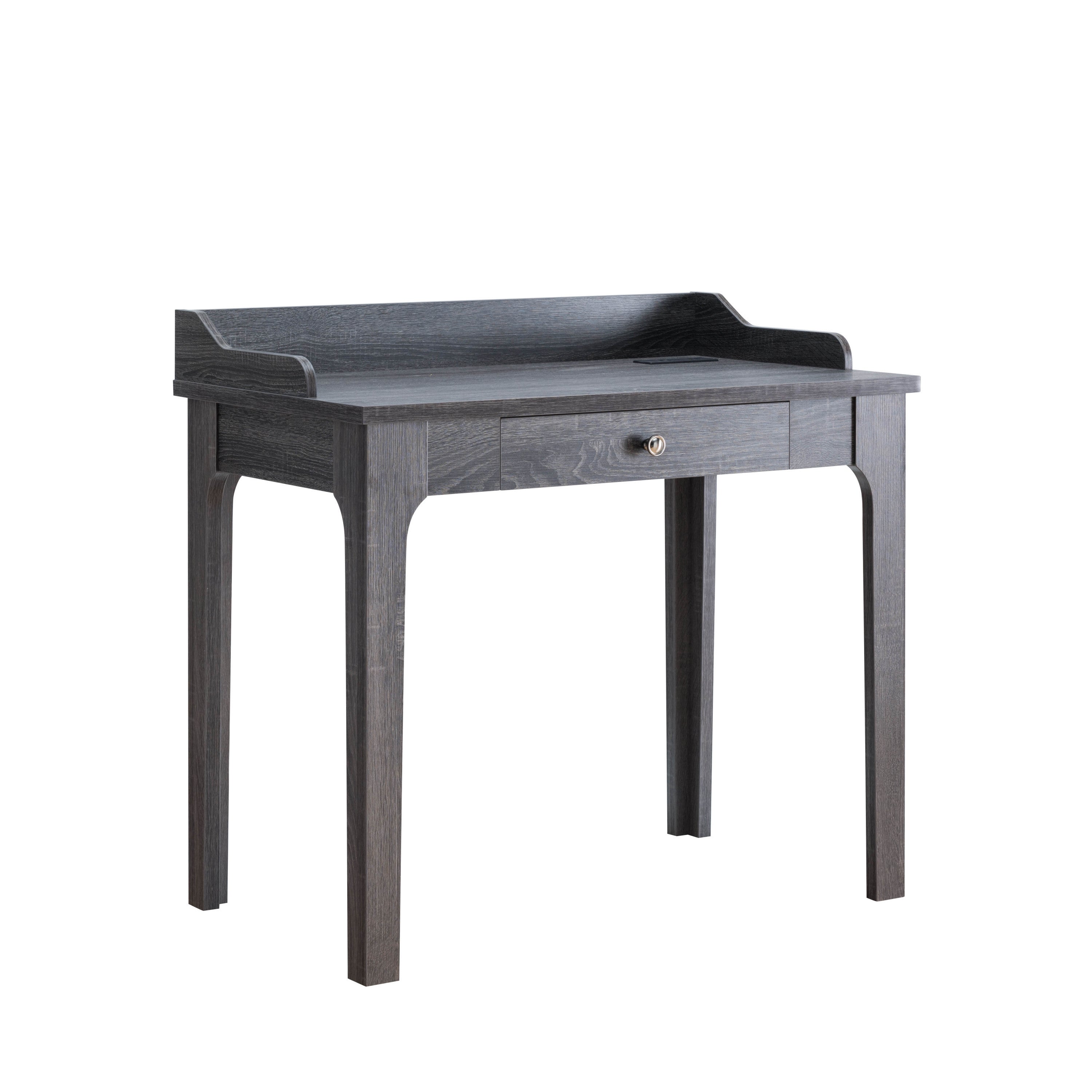 Home Office Desk Distressed Grey