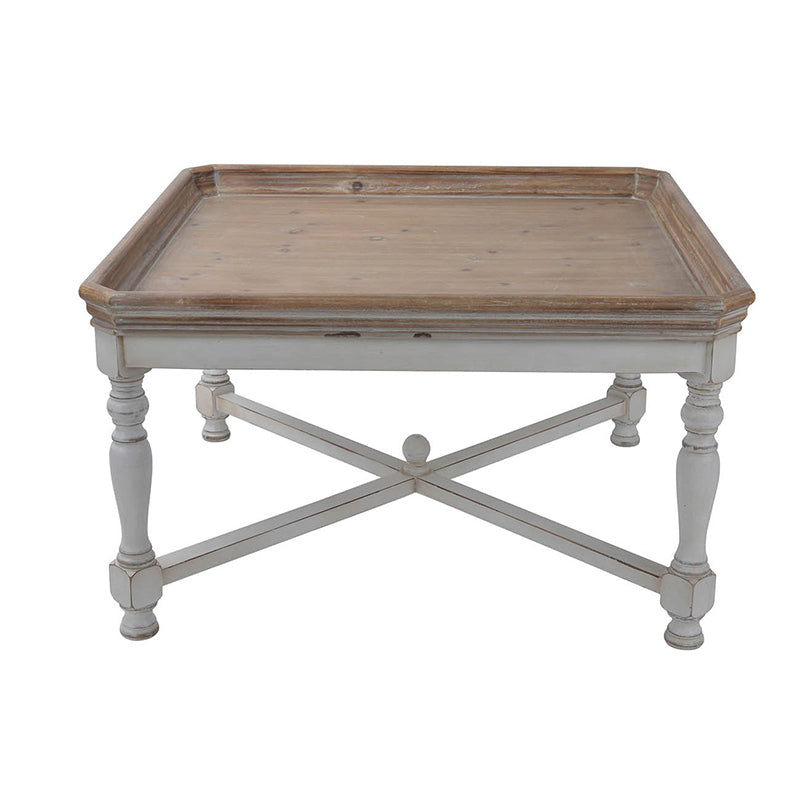 French Country Square Coffee Table