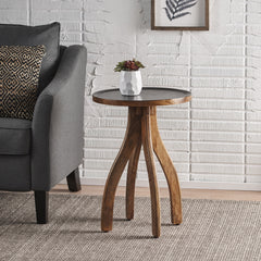 Boho End Table - Mango Wood