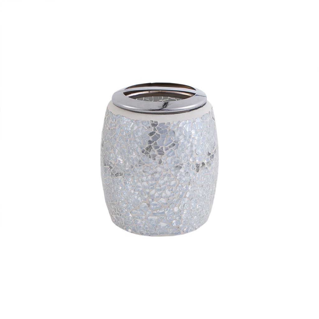 4 Piece Bath Accessory Set Silver