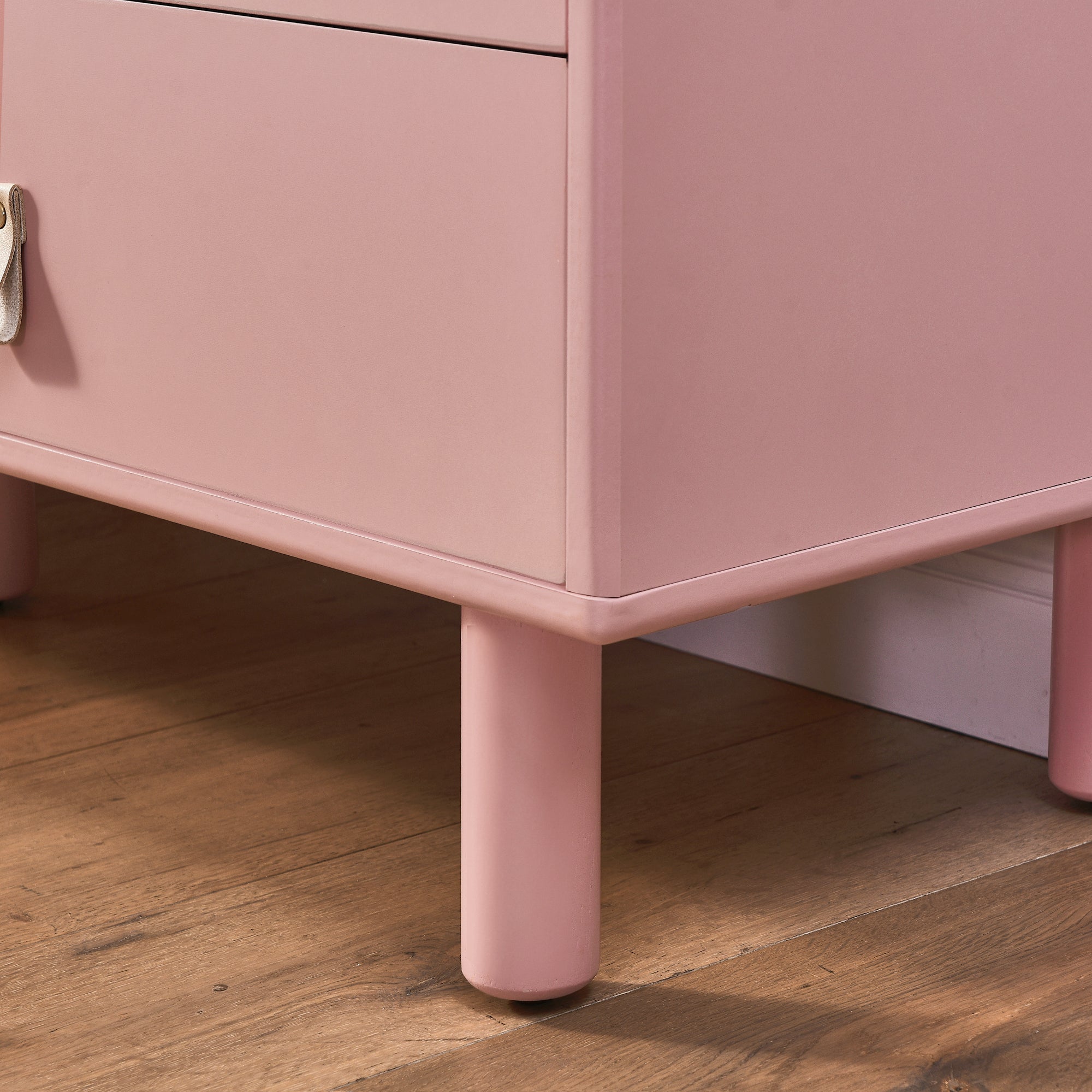 Drawer TV Home Cabinet with Door, Storage, multi-functional - Pink