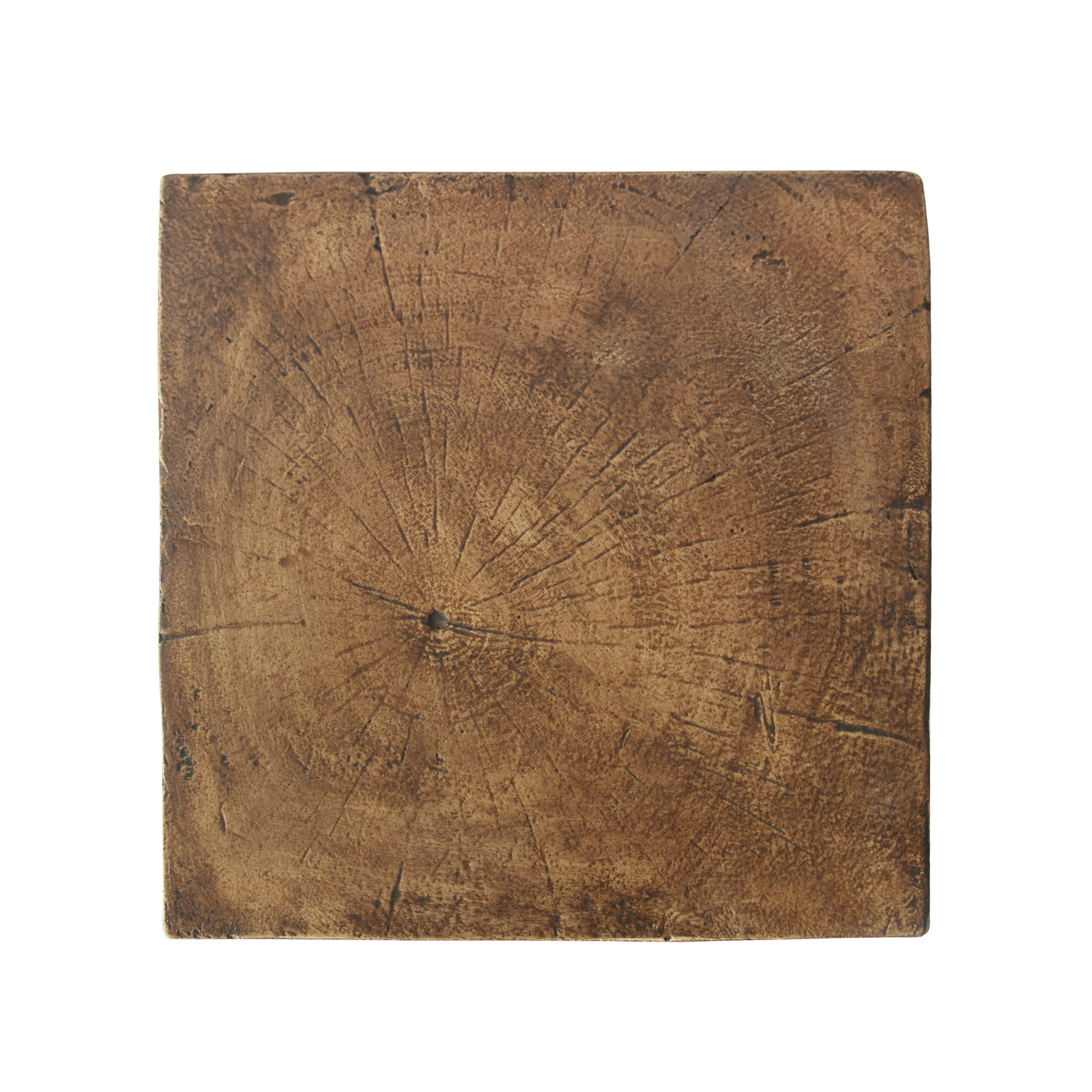 Modern Hourglass Side Table - Natural