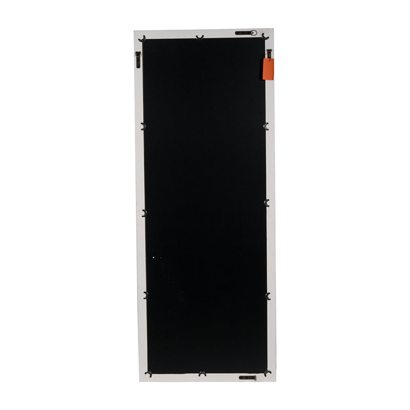 24"x60" Distressed White Floor Full Body Mirror