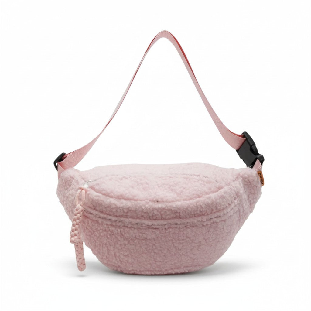 Cozy Sherpa Plush Crossbody Bag Large Capacity