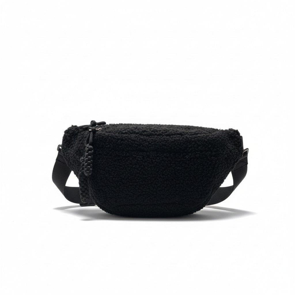 Cozy Sherpa Plush Crossbody Bag Large Capacity