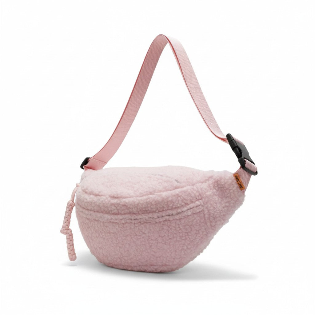 Cozy Sherpa Plush Crossbody Bag Large Capacity