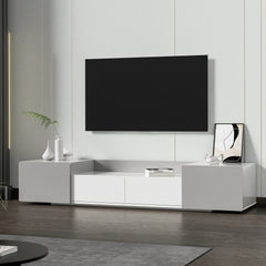 Large Storage TV Stand Grey