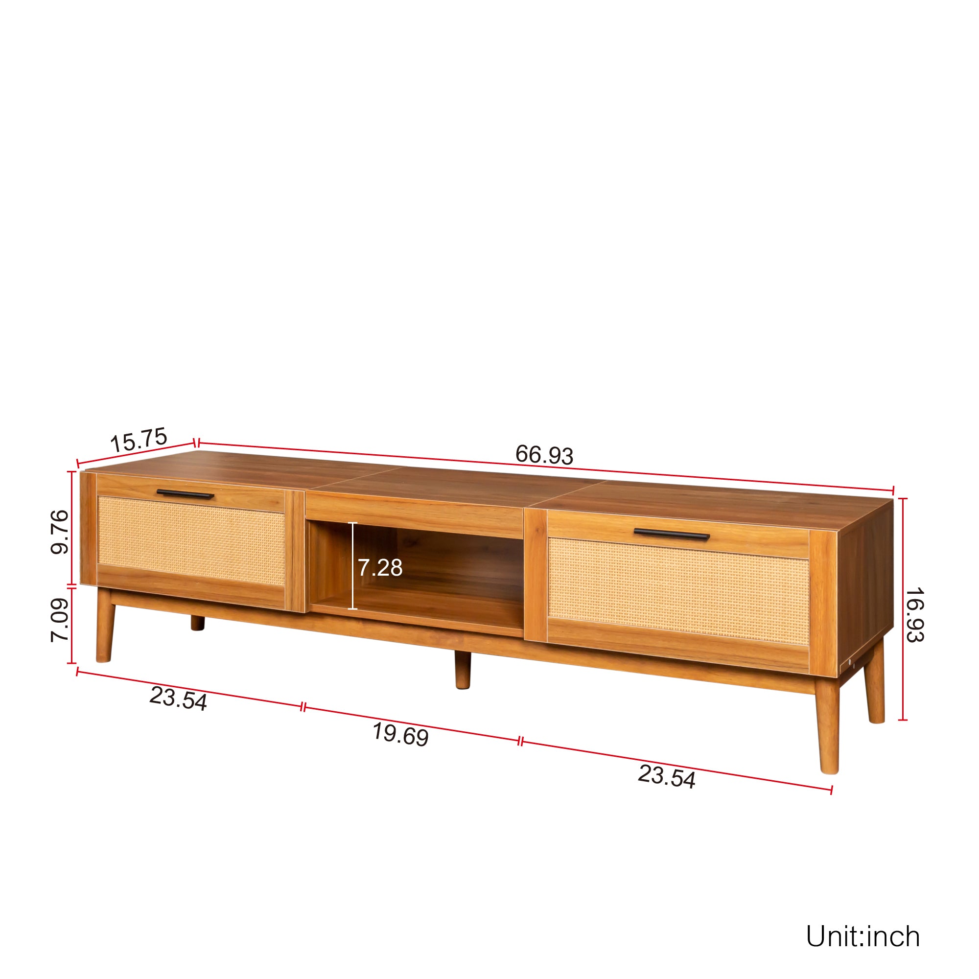 Oak TV Stand