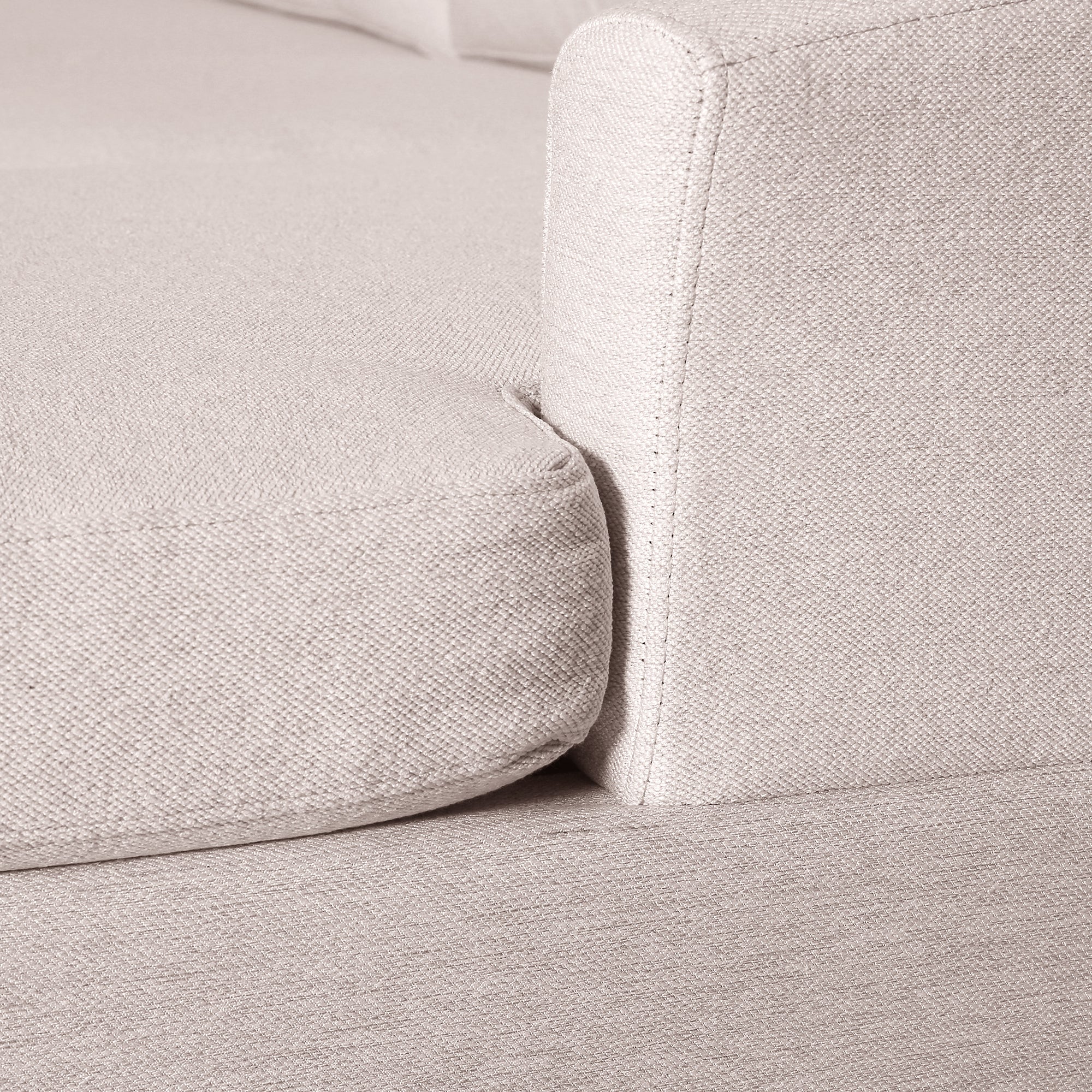 Modern Large  U-Shape Sectional Sofa, Double Extra Wide Chaise Lounge Couch - Beige