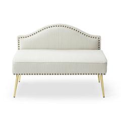 MAICOSY 46.5” Loveseat Sofa Couch for Living Room, Small Sleeper Futon Bed Sofa