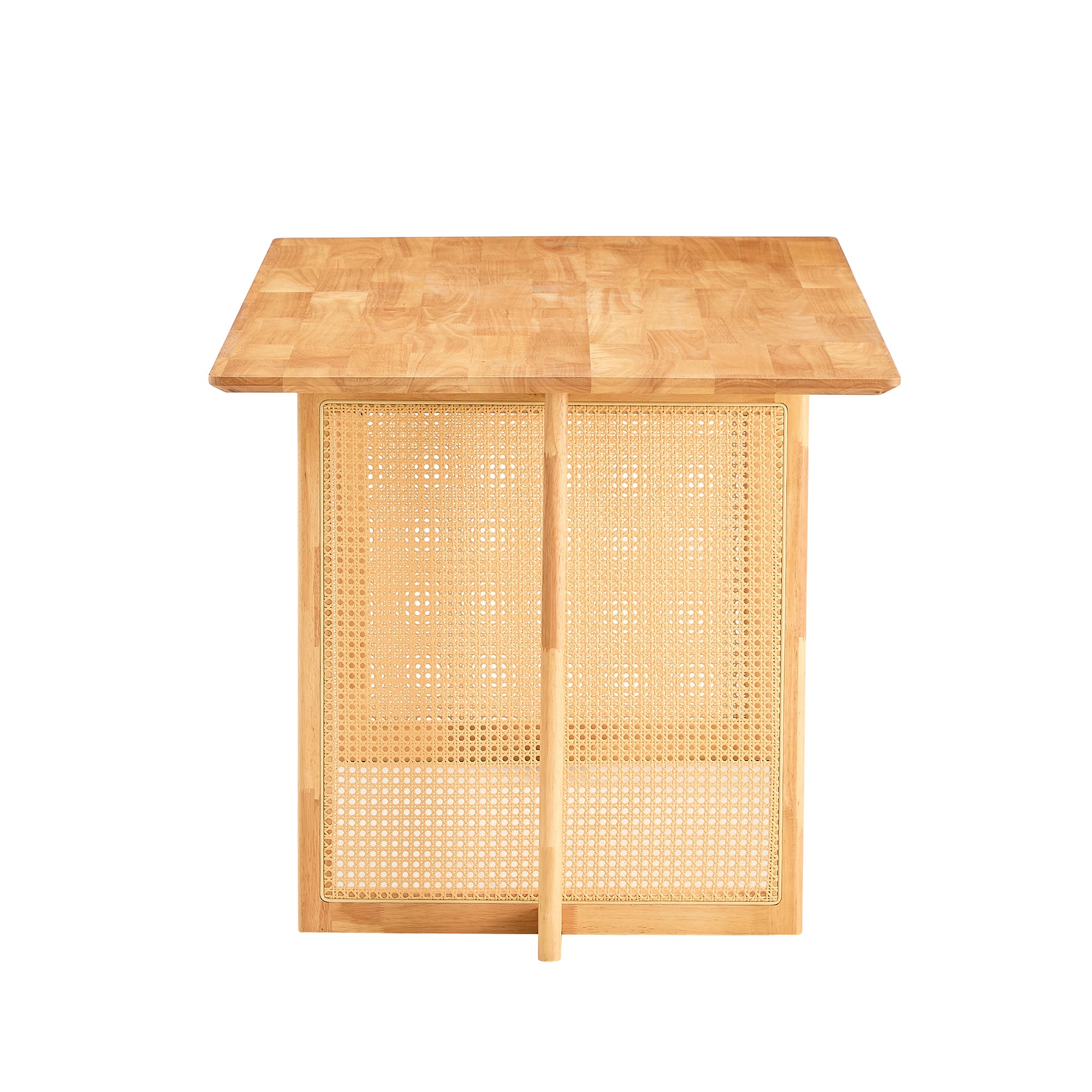Retro Dining Table MDF Dining Table - Oak