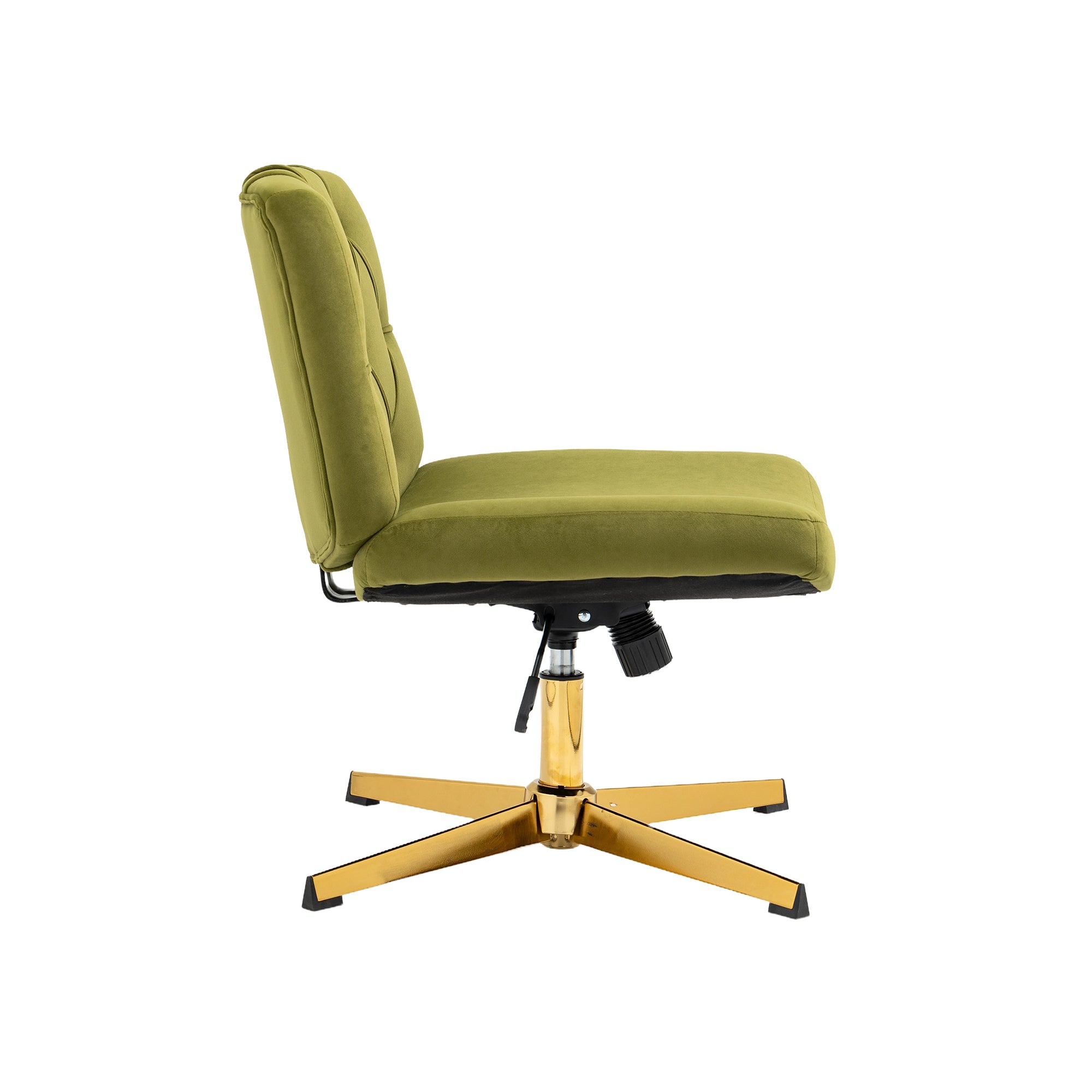 Home Office Desk Chair Adjustable Home Computer Executive Chair Swivel  - Olive