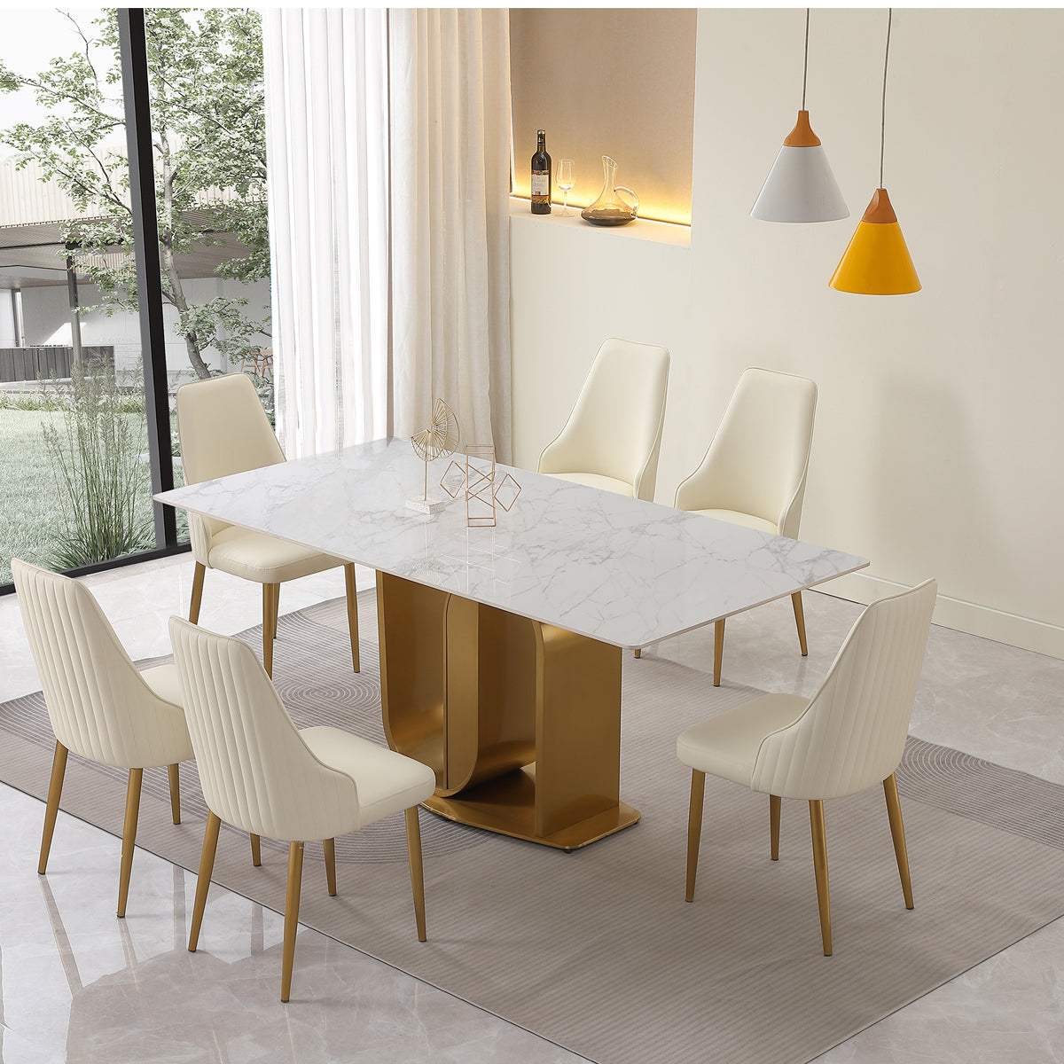 71" dining table