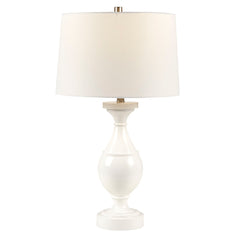 Blythe Resin Table Lamp - White