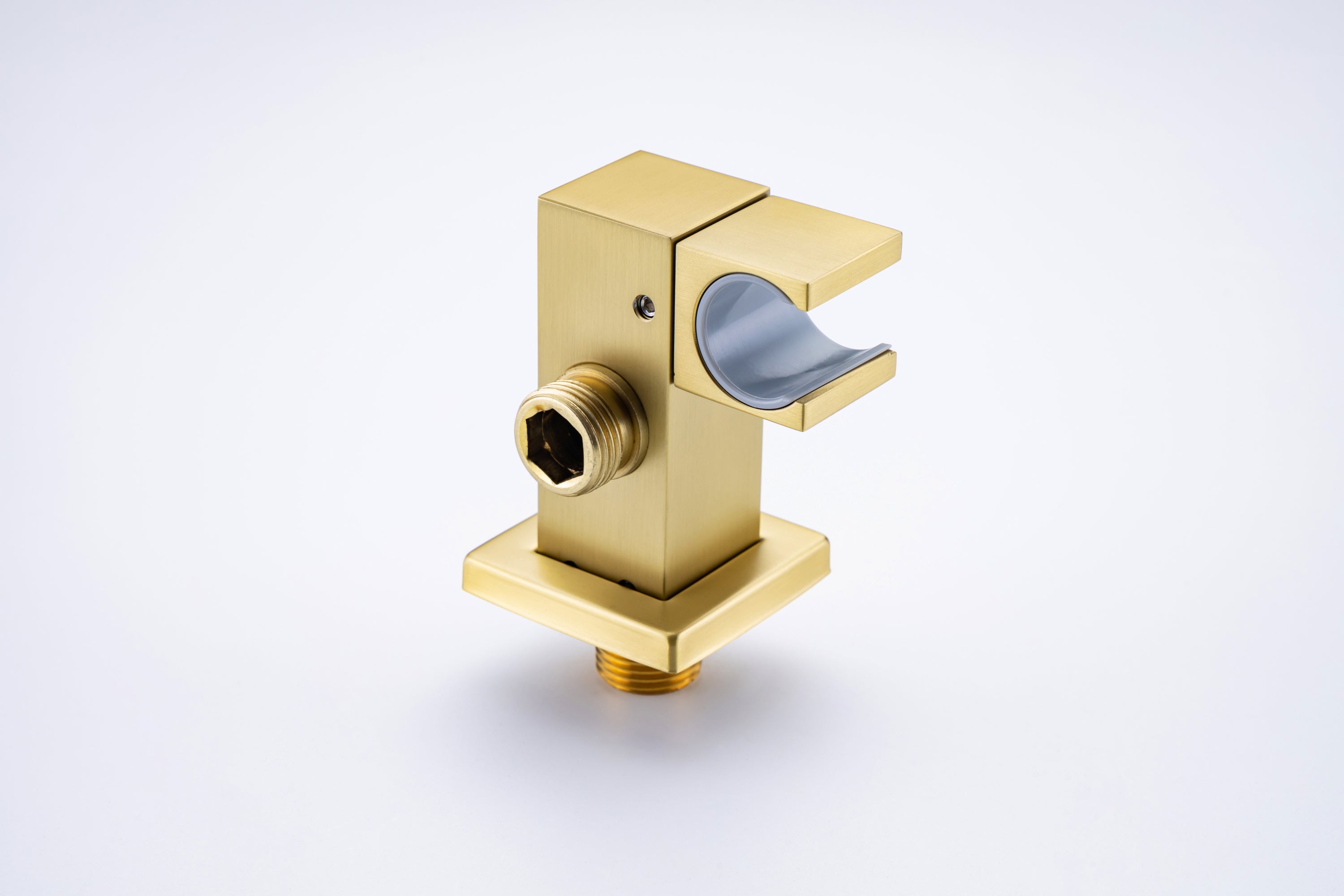 Waterfall Tub Faucet Wall Mount Roman Tub Filler Chrome Single Handle Brass Bathroom Bathtub Faucet with Hand Shower - Gold