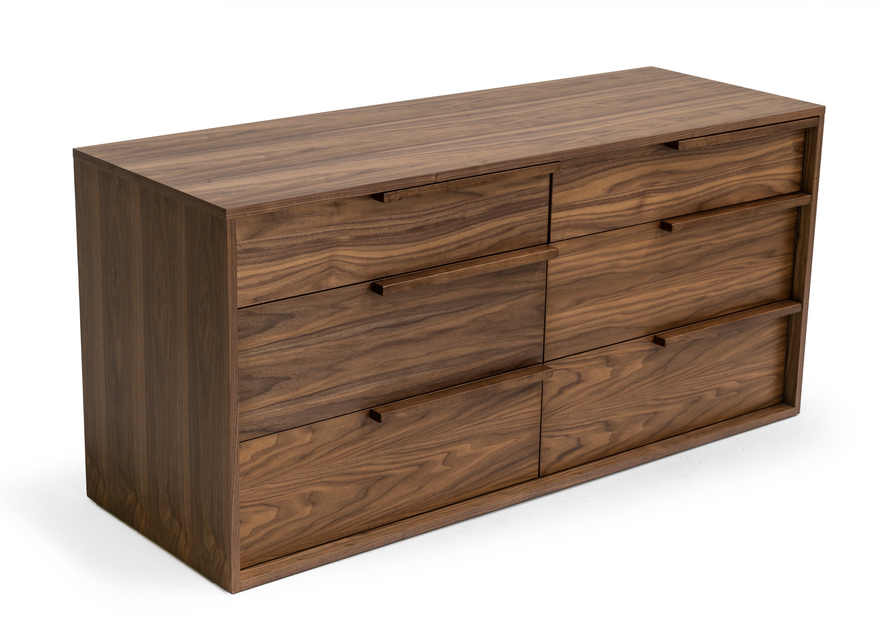 Modern Walnut Dresser